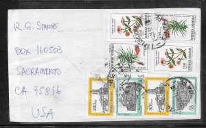 Just Fun Cover ARGENTINA #1166,71,1344,1346 on JUN/31/1940 Postal Card (my4700)