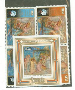 Aitutaki #382-386 Mint (NH) Souvenir Sheet