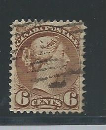 Canada 39 used f-vf, 2014 CV $27.50