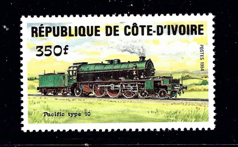 Ivory Coast 726 MNH 1984 Locomotive         (P110)