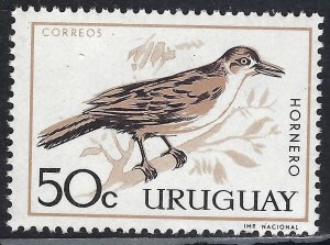 Uruguay 696 MOG BIRD 122F-4