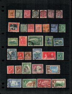 Jamaica  33  diff Used and mint  hinged