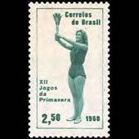 BRAZIL 1960 - Scott# 911 Spring Games Set of 1 NH