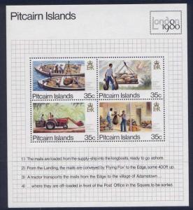 Pitcairn Islands 192 MNH Mail Transport by Longboat