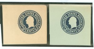 United States #U444-U445