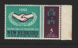 New Hebrides British Sc#110 MNH