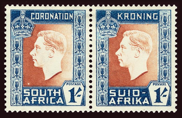 SOUTH AFRICA Scott #78 (SG 75bw) 1937 Coronation unused OG H