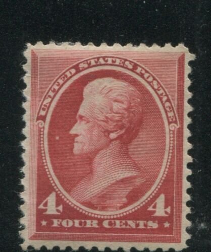 1888 US Stamp #215 4c Mint Hinged VF Original Gum Catalogue Value $300 
