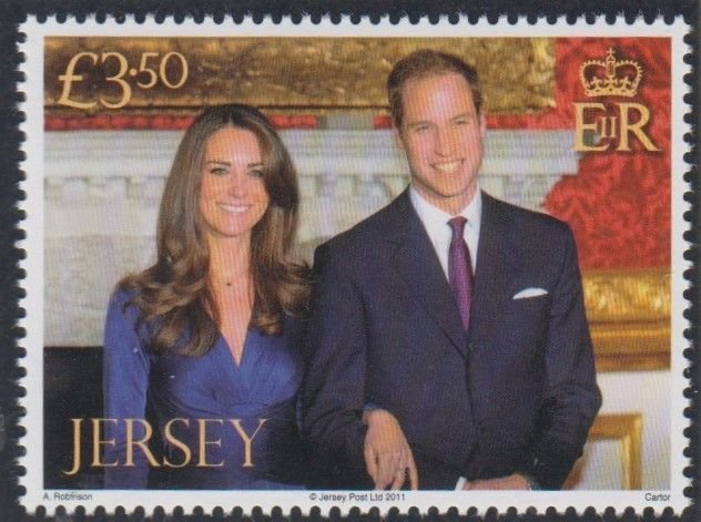 Jersey 2011, Royal Wedding unmounted mint , NHM