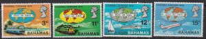Bahamas 303-06 MNH 1970 set (102)(ad4339)