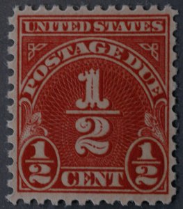 United States #J79 1/2 Cent Postage Due MNH