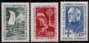 Brazil 1955 SC# 825-7 MNH-OG E90