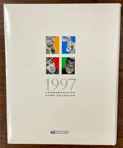 1997 USPS Commemorative  Stamp Yearbook  stamps and sheets are sealed MNH