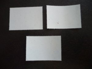 Stamps - Jersey - Scott# 160-162 - Mint Never Hinged Part Set of 3 Stamps