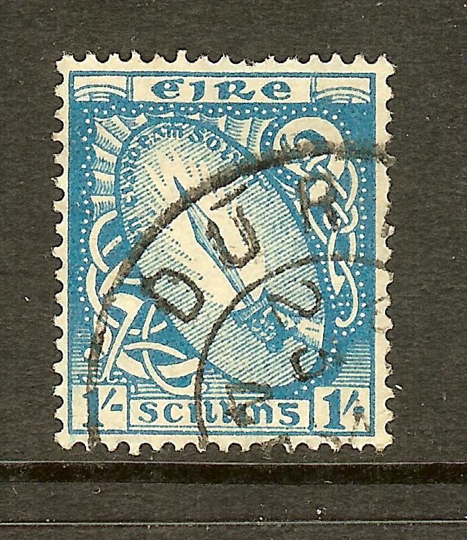 Ireland, Scott #117, 1sh Sword of Light, Fine Ctring, Used