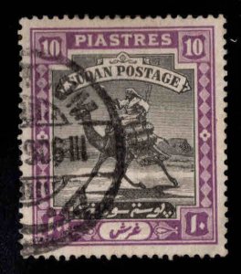 SUDAN Scott 16 Used Camel mail stamp wmk 71