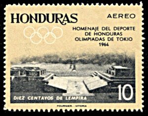 Honduras C340, hinged, Tokyo Olympic Games
