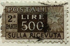 AlexStamps ITALY #Q89R VF Used 