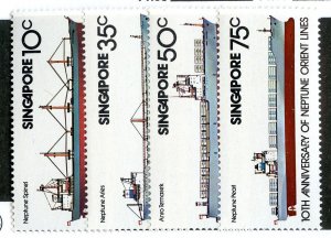 1978 Singapore Sc.# 308/11 mnh** cv $7.50 ( 9600 BCXX )