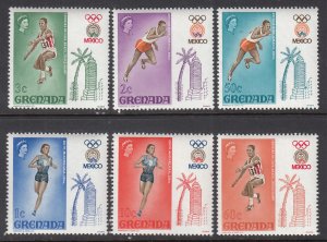Grenada 280-285 Summer Olympics MNH VF