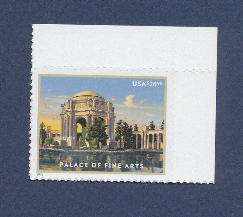 USA - Scott 5667 - MNH S/A - Express Mail - $26.95 Palace of Fine Arts - 2020 