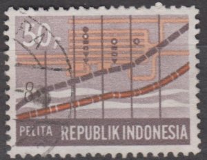 Indonesia Scott #775 1969 used