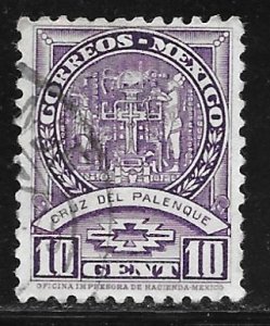 Mexico 712: 10c Cross of Palenque, used, F-VF