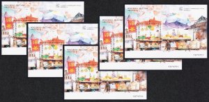 Macao Macau Street traders 5 MSs 1998 MNH SC#915 SG#MS1029 MI#Block 51