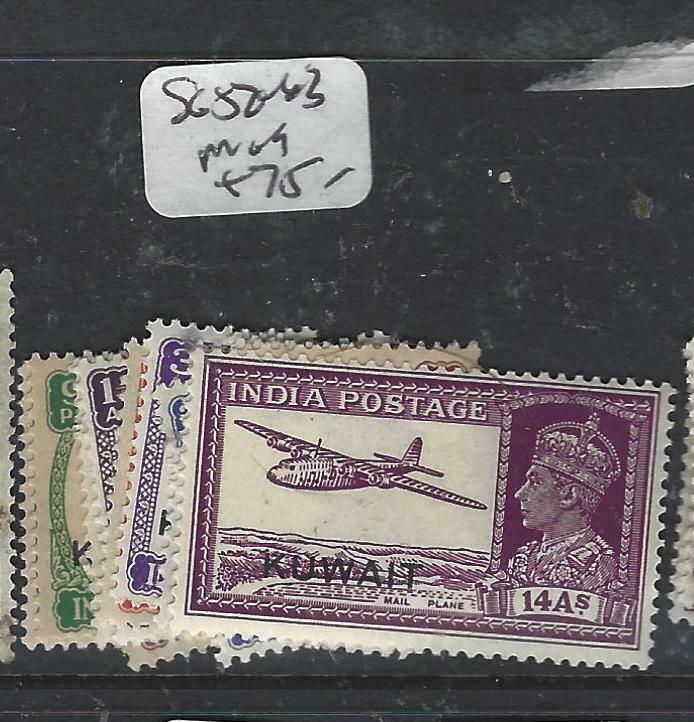 KUWAIT   (P2804B) ON  INDIA KGVI  SET TO 14A  SG 52-63  MOG