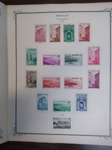 collection on pages Monaco 1939-46 HI: CV $224