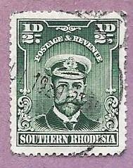 Southern Rhodesia Used Stamp Scott 1 #ca