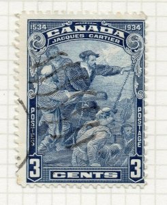 Canada 1934 Fourth Centenary Canada Early GV Issue Fine Used 3c. NW-108047