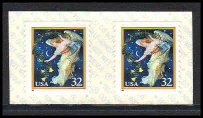 3018 32c Angel Fine MNH Pair