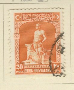 A6P5F145 Turkey Turkey 1926 20pa Used-