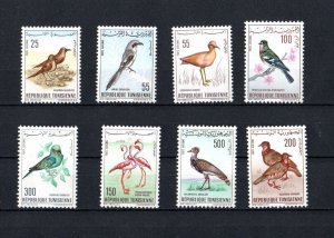 Tunisia- Tunisie- Airmail- Poste Aérienne- Birds- Oiseaux- Complete set 8v.MNH** 