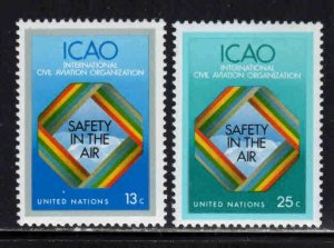 United Nations #298-99 ~ Cplt Set of 2 ~ Mint, NH,  (1978)