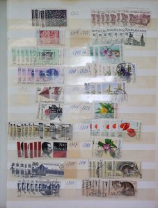 Czechoslovakia Collection Series and Commemoratives Stamps Used LR104P21-