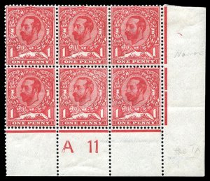 British Commonwealth - Great Britain #152 (SG Specialized N7) Cat£125+, 1911...