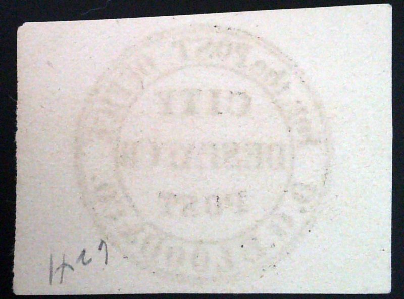 Scott#15L Local - L35 Design  - Forgery A - D.O. Blood & Co.