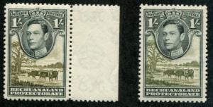 Bechuanaland SC# 131 SG# 125 125a George VI Cattle & Boabab Tree MH