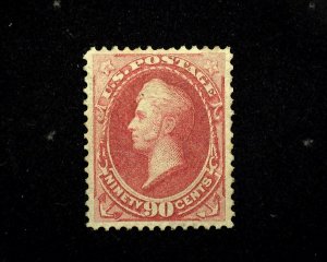HS&C: Scott #155 Choice. Mint XF No gum. US Stamp