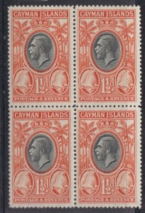 CAYMAN ISLANDS #  88 - Mint  NH  Never hinged-Block of four S.G. # 99