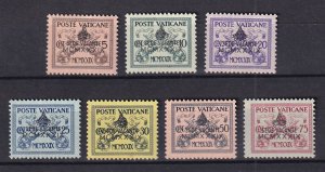 1939 - VATICAN - PIO XI - Scott #61-67 - MNH**