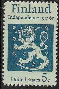 Scott 1334 US Stamp 1967 5c Finnish Independence MNH