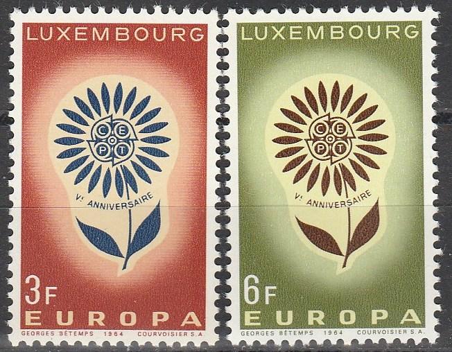 Luxembourg #411-2 MNH (S2127L)