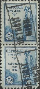 # 734 Used Blue Kosciuszko