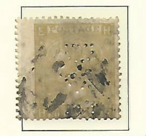 Great Britain Stamp Collection on Lighthouse Page 1865-67, #45, 46, 43 SCV $1125