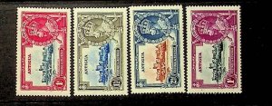 ANTIGUA Sc 77-80 LH ISSUE OF 1935 - SILVER JUBILEE