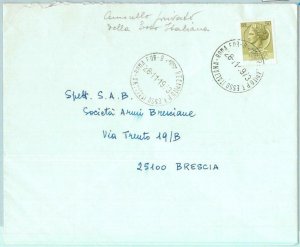 86604 - ITALY - Postal History - ADVERTISING postmark on COVER  1973   ESSO oil