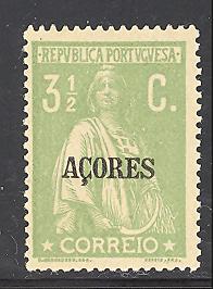 Azores 166 mint never hinged SCV $ 0.55 (RS)